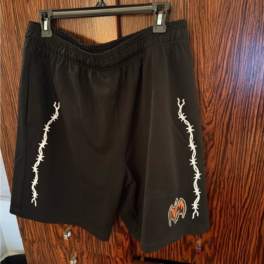 Black Athletic Men Shorts by Warren lotas